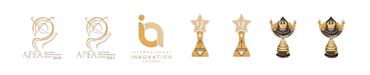 BAAC awards: APEA Asia Pacific Enterprise Awards, International Innovation Awards and national quality awards