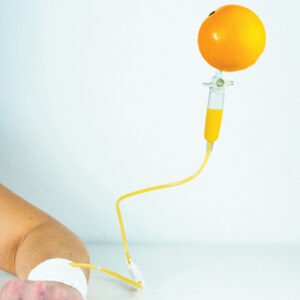 Mega-Dose Vitamin C programme at BAAC – promotional poster